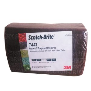 Scotch-Brite™ Maroon General Purpose Hand Pad 7447, 6 in x 9 in